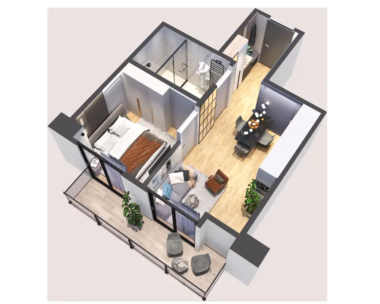 2 room apartment for sale in ortachala