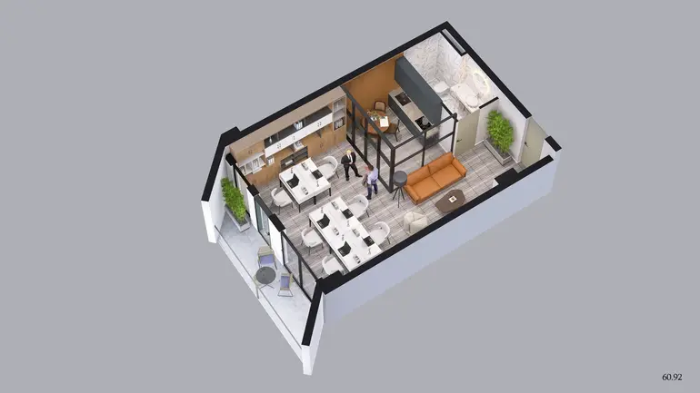 Office commercial area for sale in saburtalo