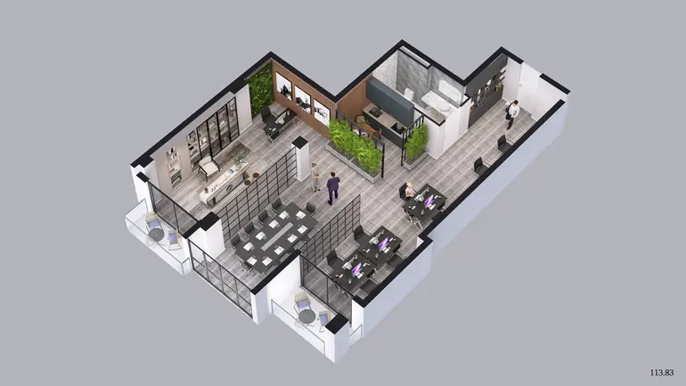 Office commercial area for sale in saburtalo