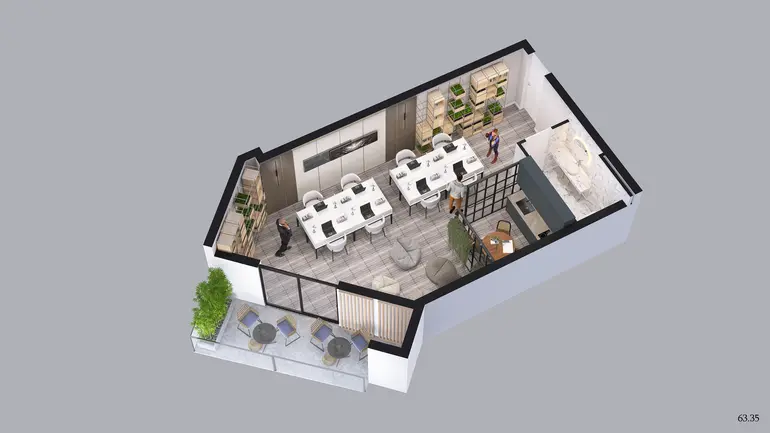 Office commercial area for sale in saburtalo