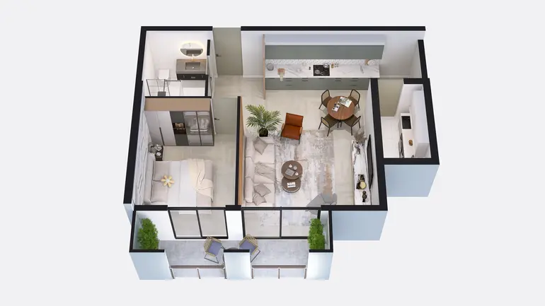 2 room apartment for sale in saburtalo