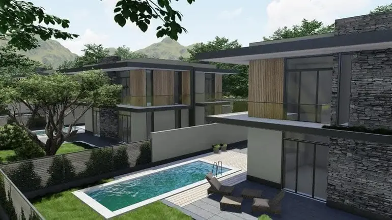 8 room country house lease in mtskheta