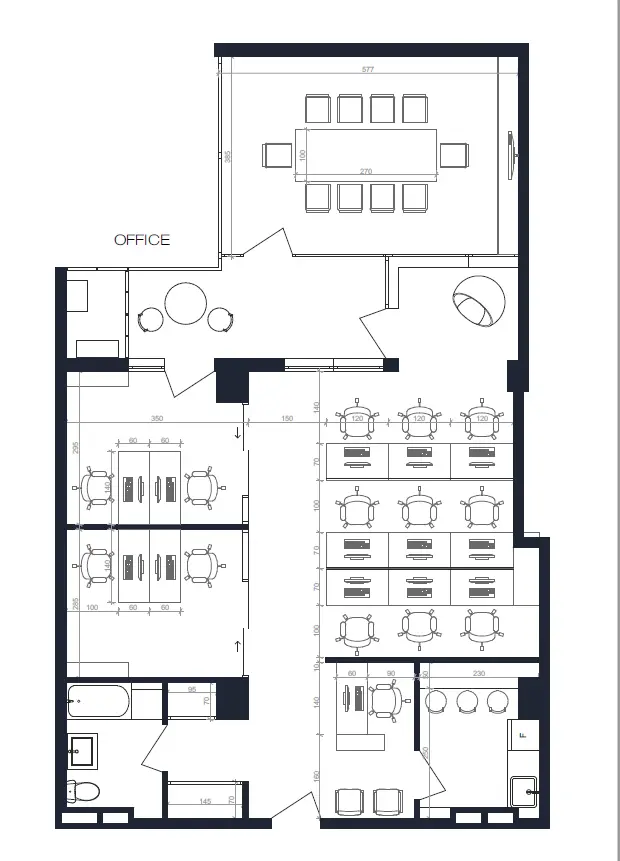 Office commercial area for sale in saburtalo