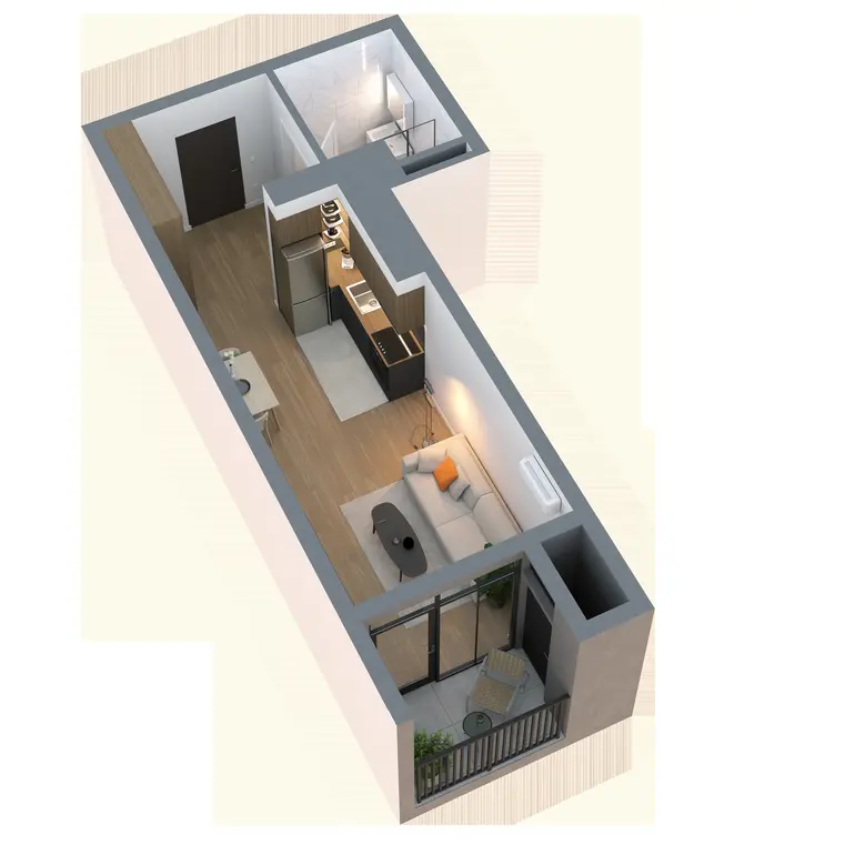 1 room apartment for sale in didi digomi