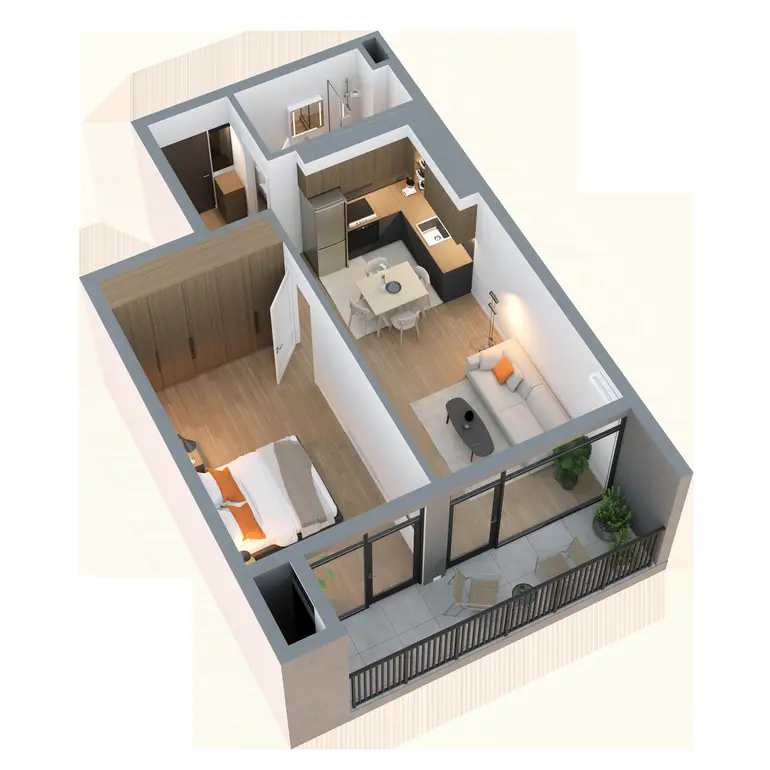 2 room apartment for sale in didi digomi