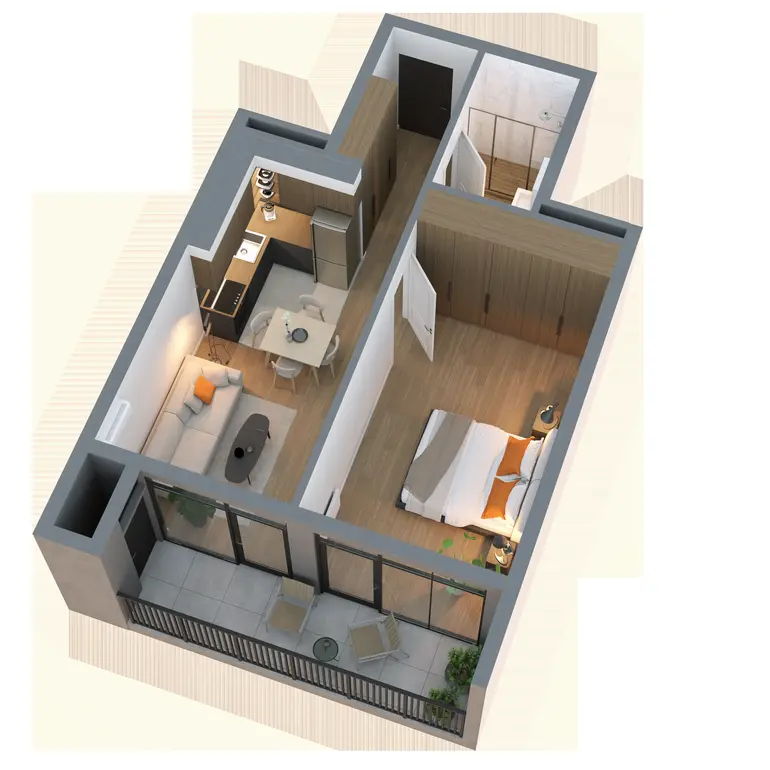 2 room apartment for sale in didi digomi