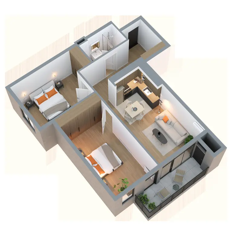 3 room apartment for sale in didi digomi