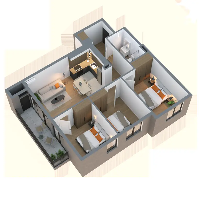 4 room apartment for sale in didi digomi