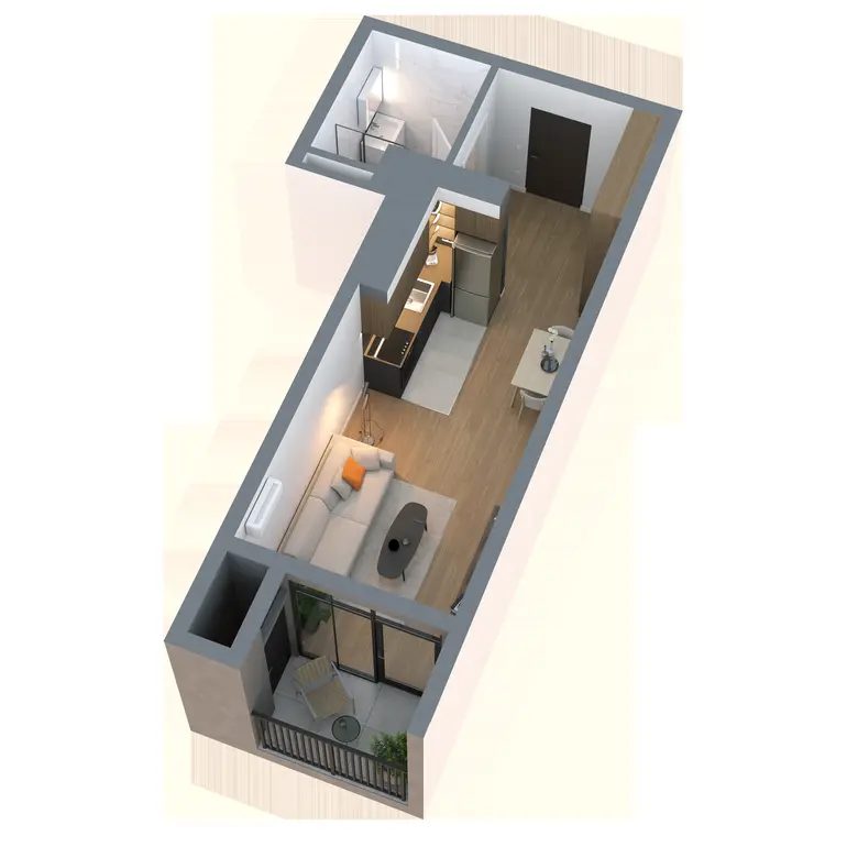 1 room apartment for sale in didi digomi