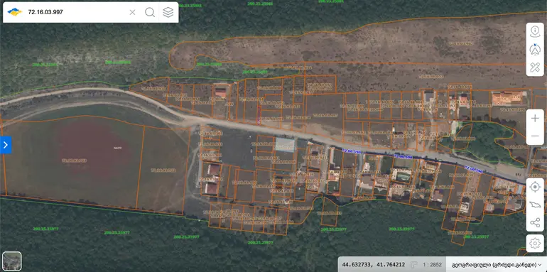Agricultural plot for sale in mtskheta municipality