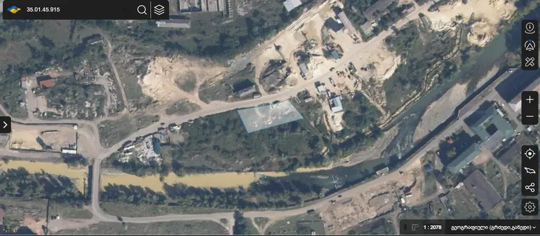 Non-agricultural plot for sale in sachkhere