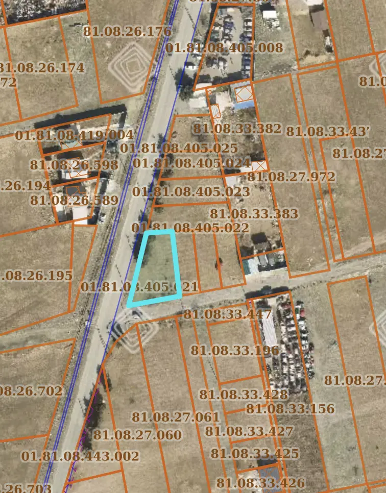 Non-agricultural plot for sale in varketili