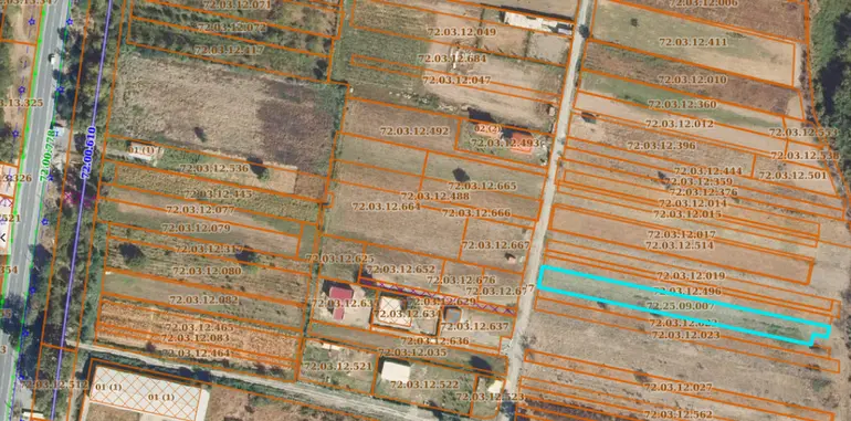 Agricultural plot for sale in mtskheta