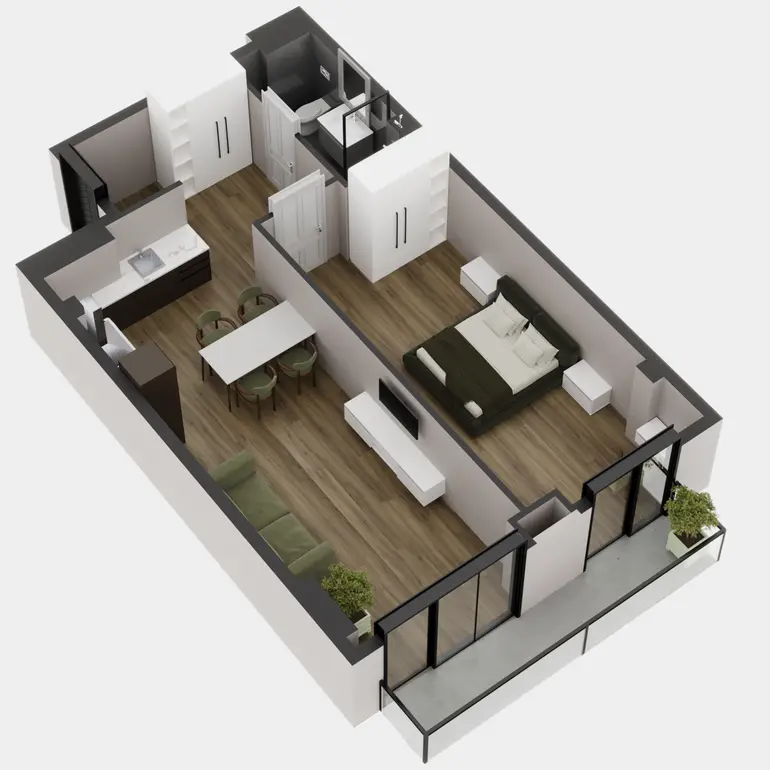 2 room apartment for sale in ortachala