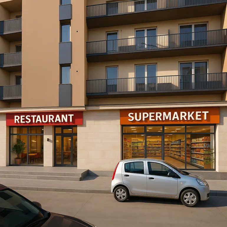 Trade commercial area for rent in didi digomi