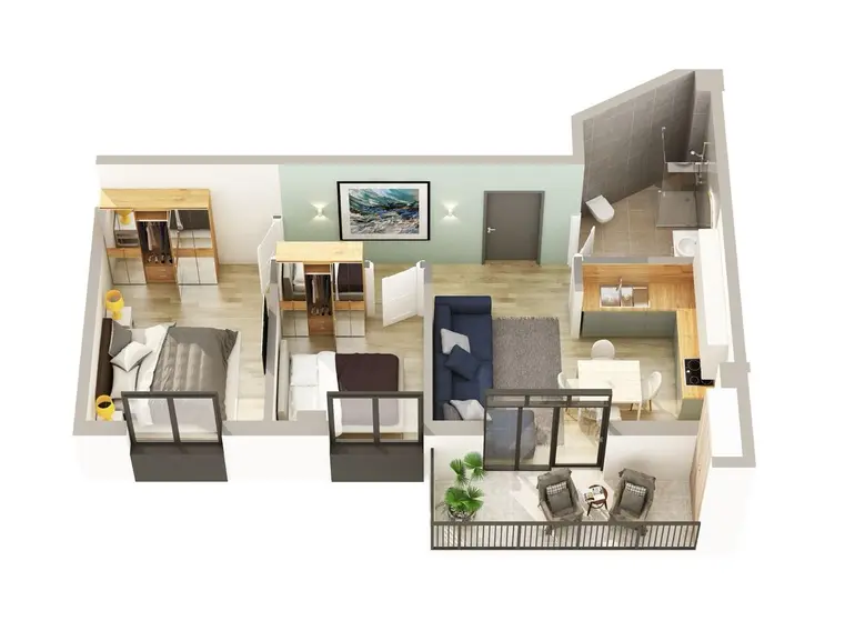 3 room apartment for sale in varketili