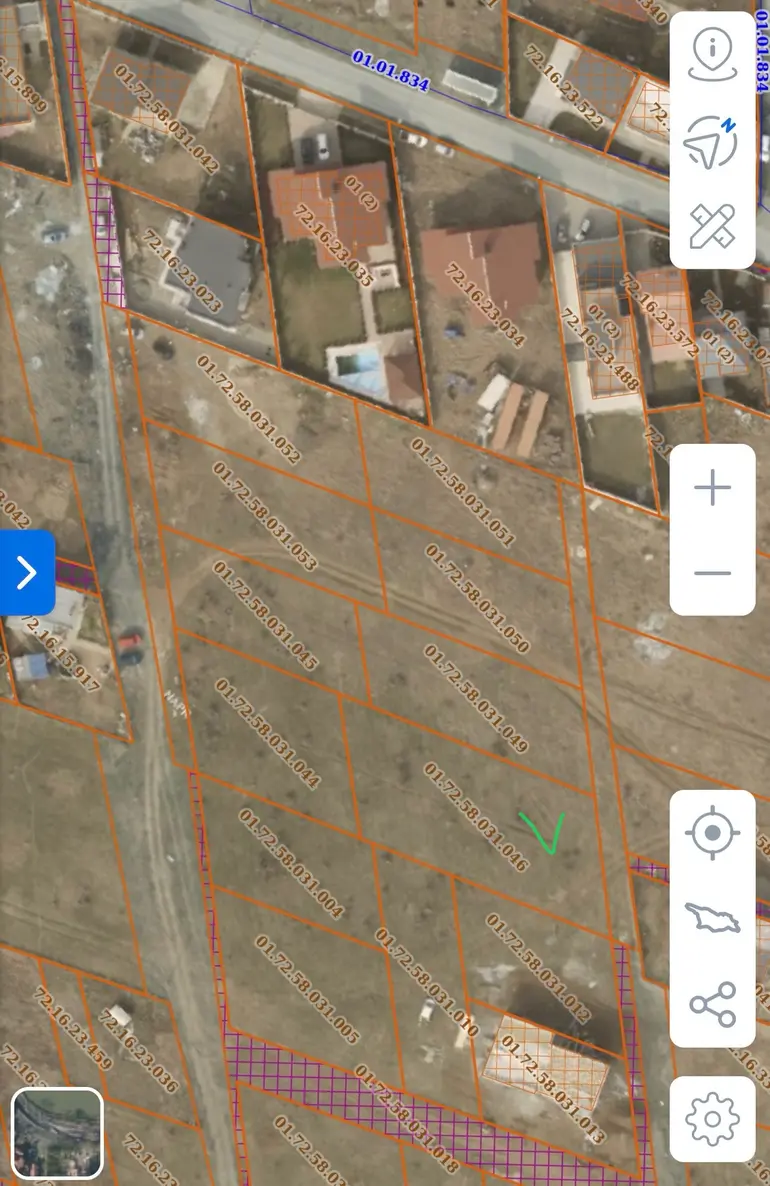 Agricultural plot for sale in tkhinvali