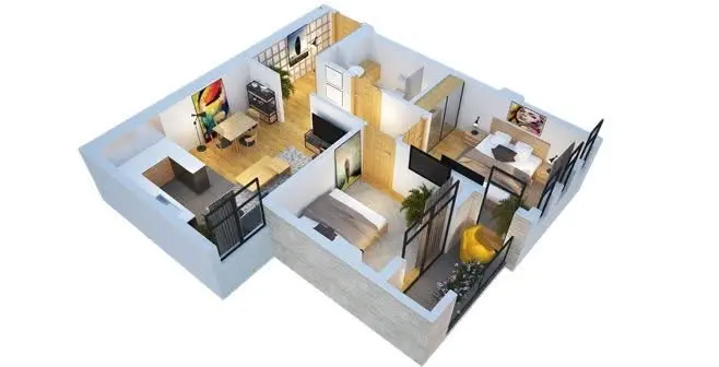 3 room apartment for sale in sop. dighomi