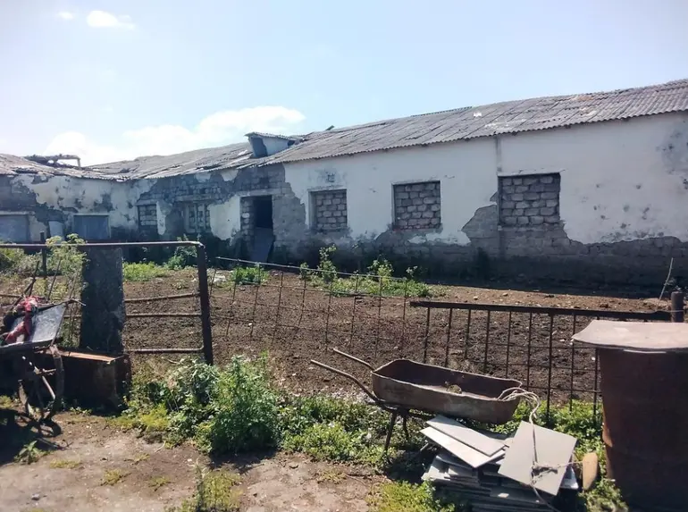 Manufacturing commercial area for sale in gurjaani