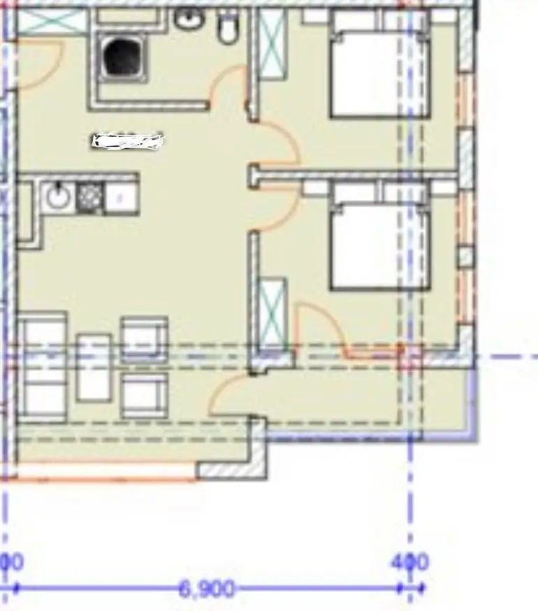 3 room apartment for sale in qutaisi